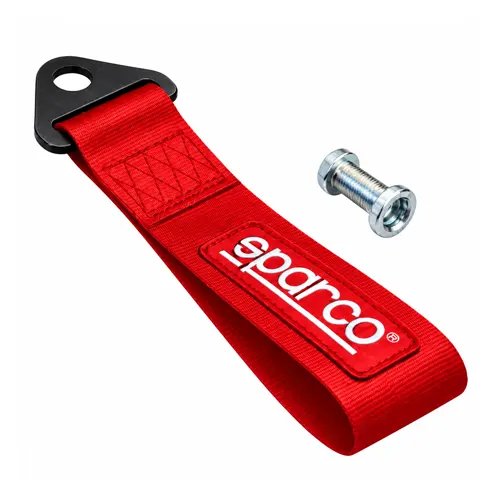 TIRA DE REMOLQUE SPARCO - COLOR ROJO