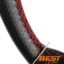 Cubre Volante Símil Cuero Para Coser - Hilo Rojo o Negro