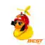 1. Pato Fachero Para Auto - Bici - Moto - Angry Birds