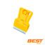 Mini Scrapper Plastico Polarizado Vinilo Scraper Yellow