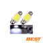 Kobo - Blister X2 Unid. Tubular 36mm Ultra Led Cob Plano Blanco 12v