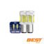 Kobo - Kit Led 2 Polos Luz Blanca Ir100 1157 1034 - P21/5w Patas Desparejas