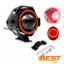 Luxled - Faro Auxiliar Cree Led DJ - U7MINI - Aro Rojo 10W