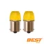 Kobo - Set 2 Lámparas Led 1 Polo Ámbar Acrilico Posición Giro - 12v