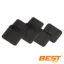 Cubre Alfombra Goma Liviana Universal 4 Piezas