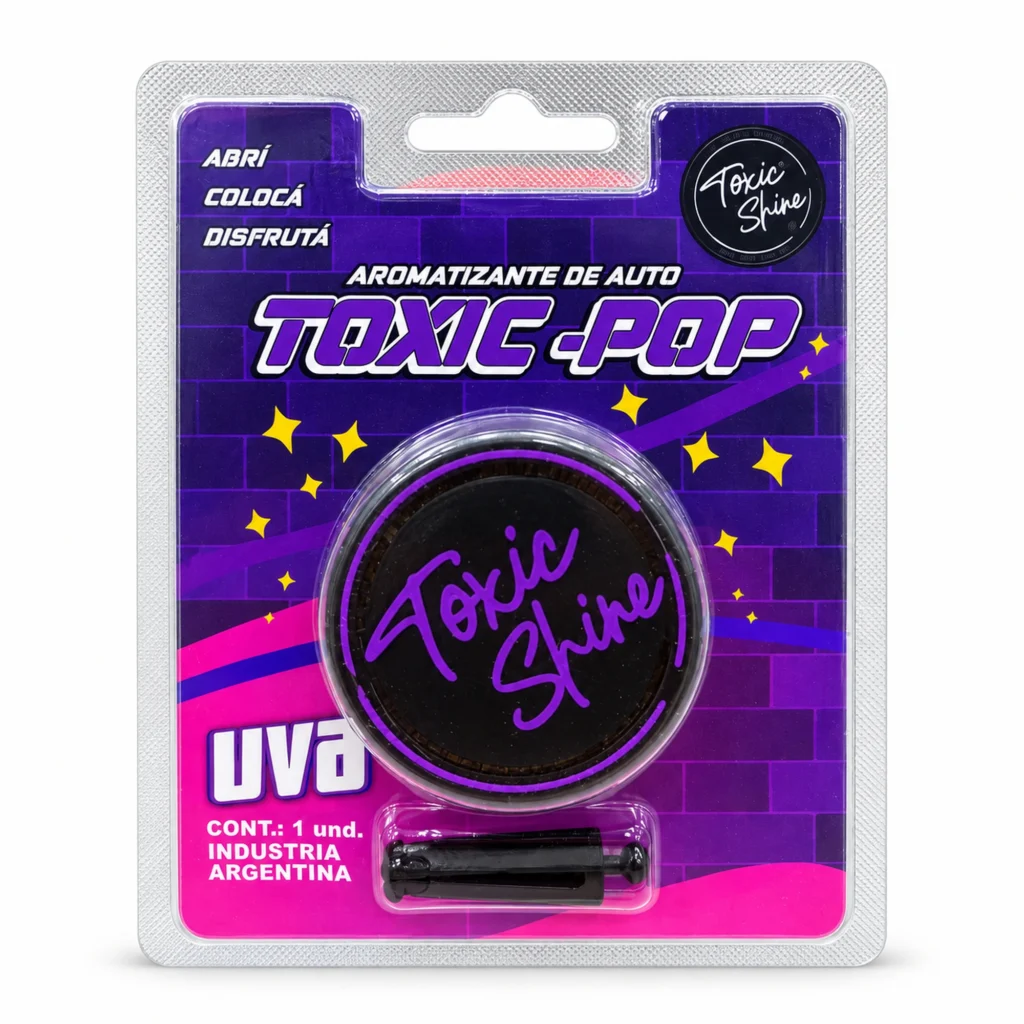 TOXIC POP UVA de Toxic Shine, Aromatizante POP