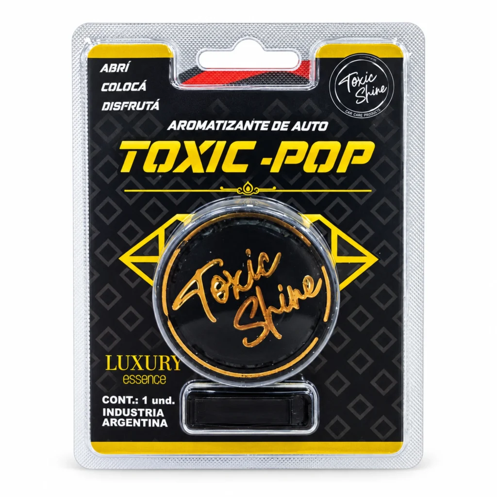 TOXIC POP LUXURY de Toxic Shine, Aromatizante POP