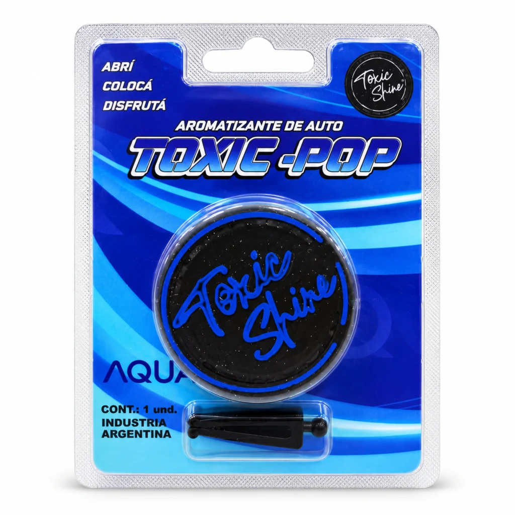 TOXIC POP AQUA de Toxic Shine, Aromatizante POP