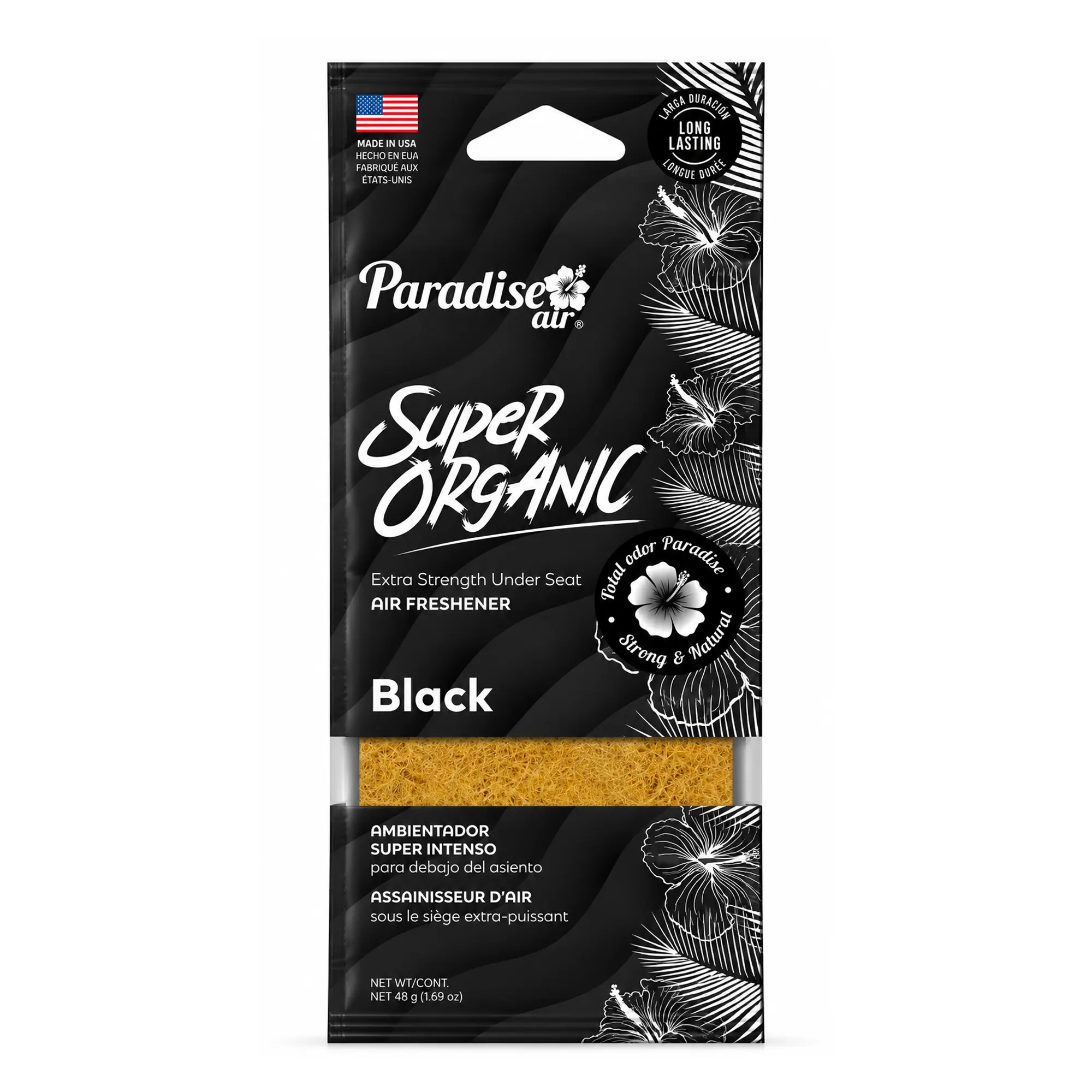 Paradise Aire - Aromatizante Bloque Orgánico 46 g - Aroma Black