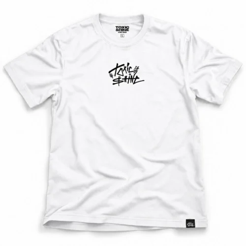 TOXIC SHINE - INDUMENTARIA - REMERA BLANCA C/ESTAMPA
