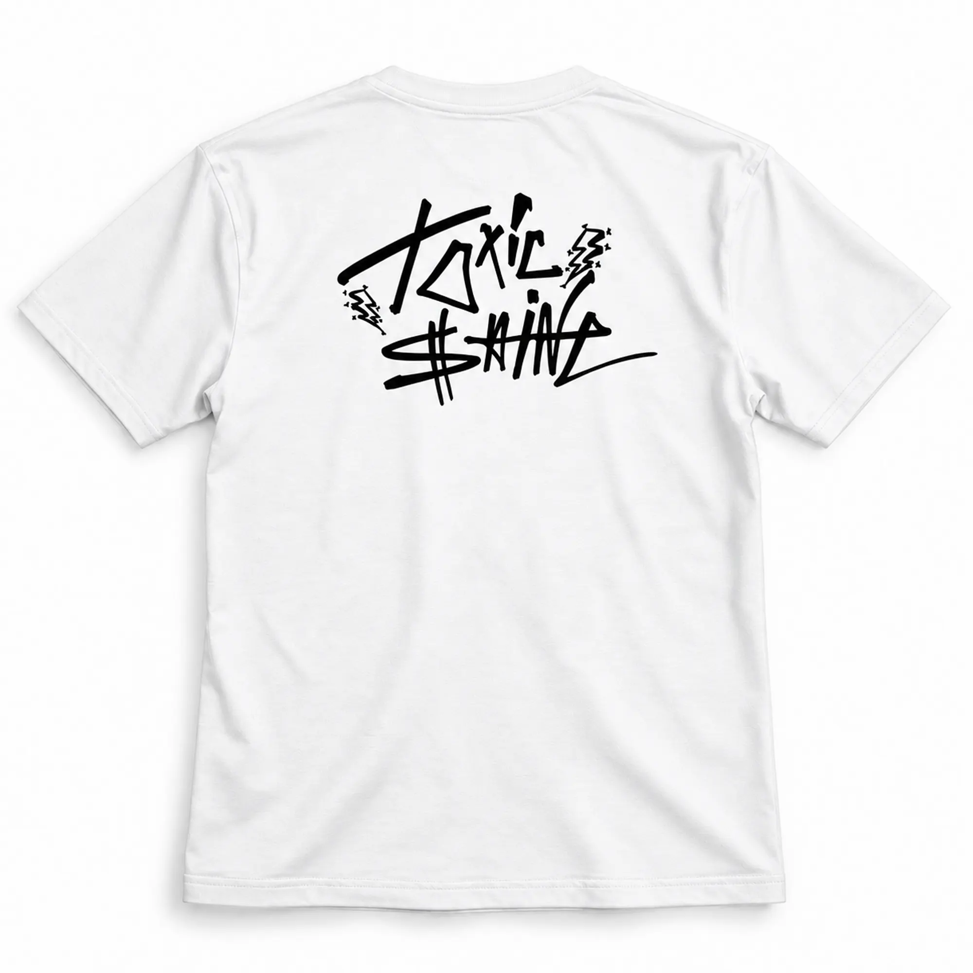 TOXIC SHINE - INDUMENTARIA - REMERA BLANCA C/ESTAMPA - Imagen 2