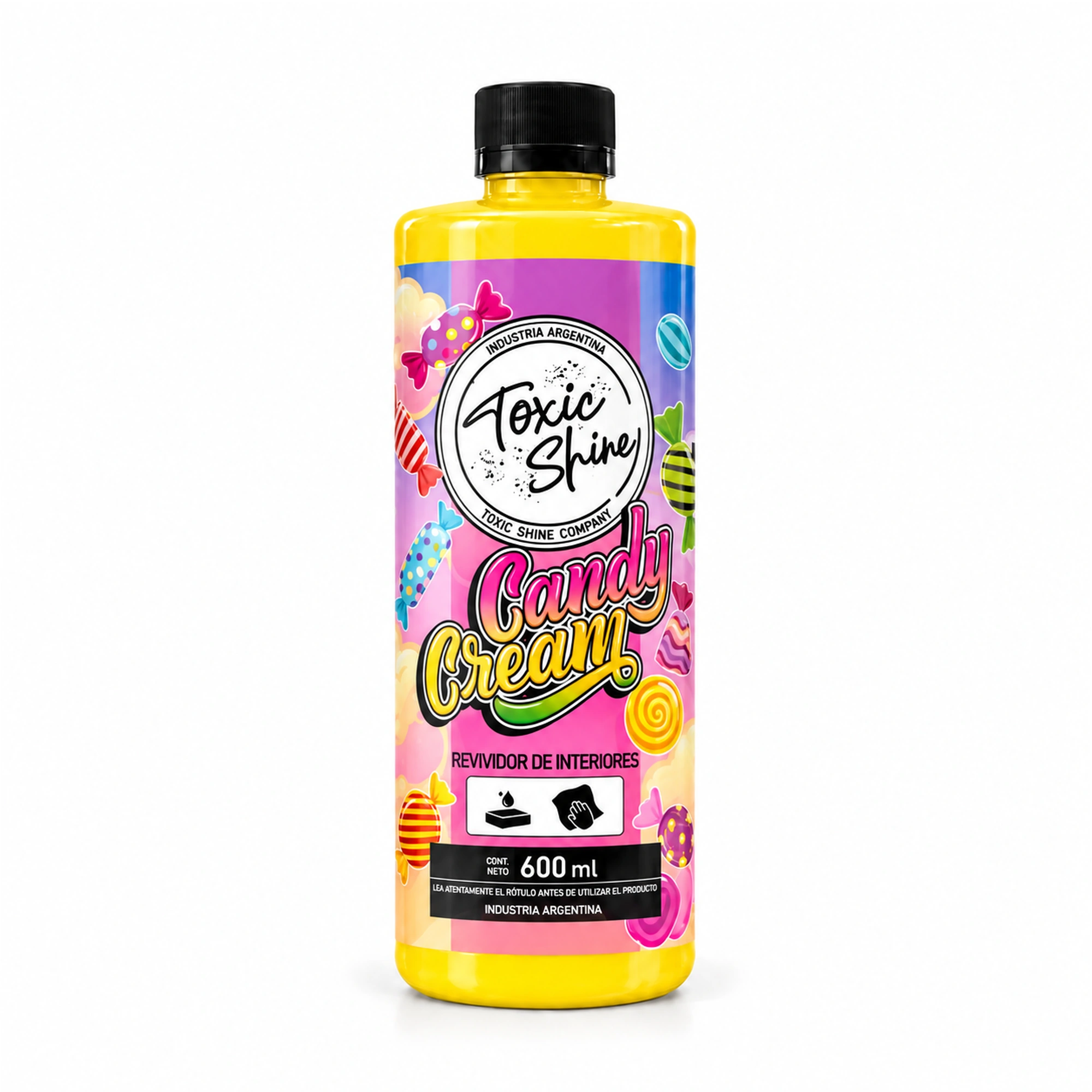 Toxic Shine - Acond. Interior - Candy Cream 600 ml