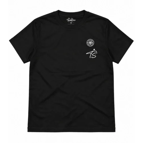 TOXIC SHINE – INDUMENTARIA – REMERA NEGRO C/ESTAMPA - TS - TALLE S