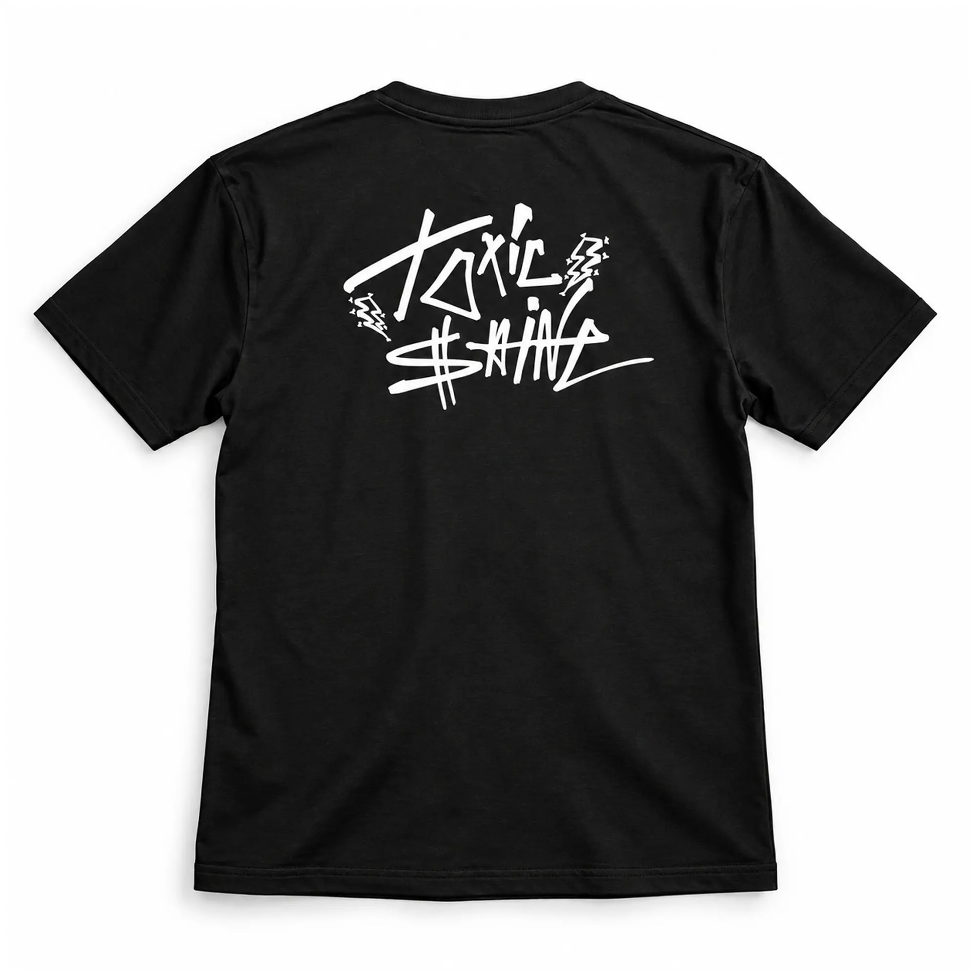 TOXIC SHINE - INDUMENTARIA - REMERA NEGRA C/ESTAMPA - Imagen 2
