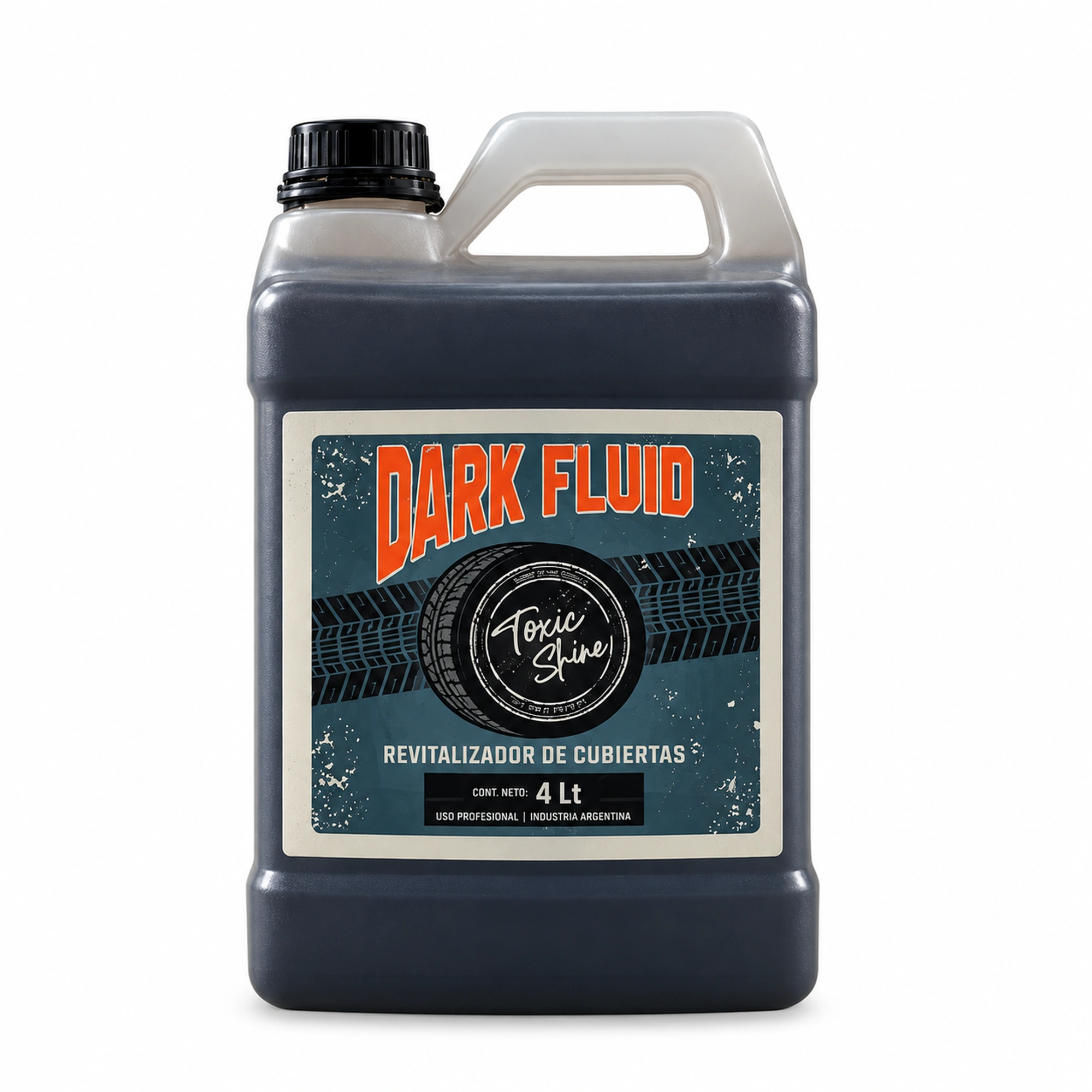 Toxic Shine - Acondicionador Cubiertas Dark Fluid - Galón 4 L