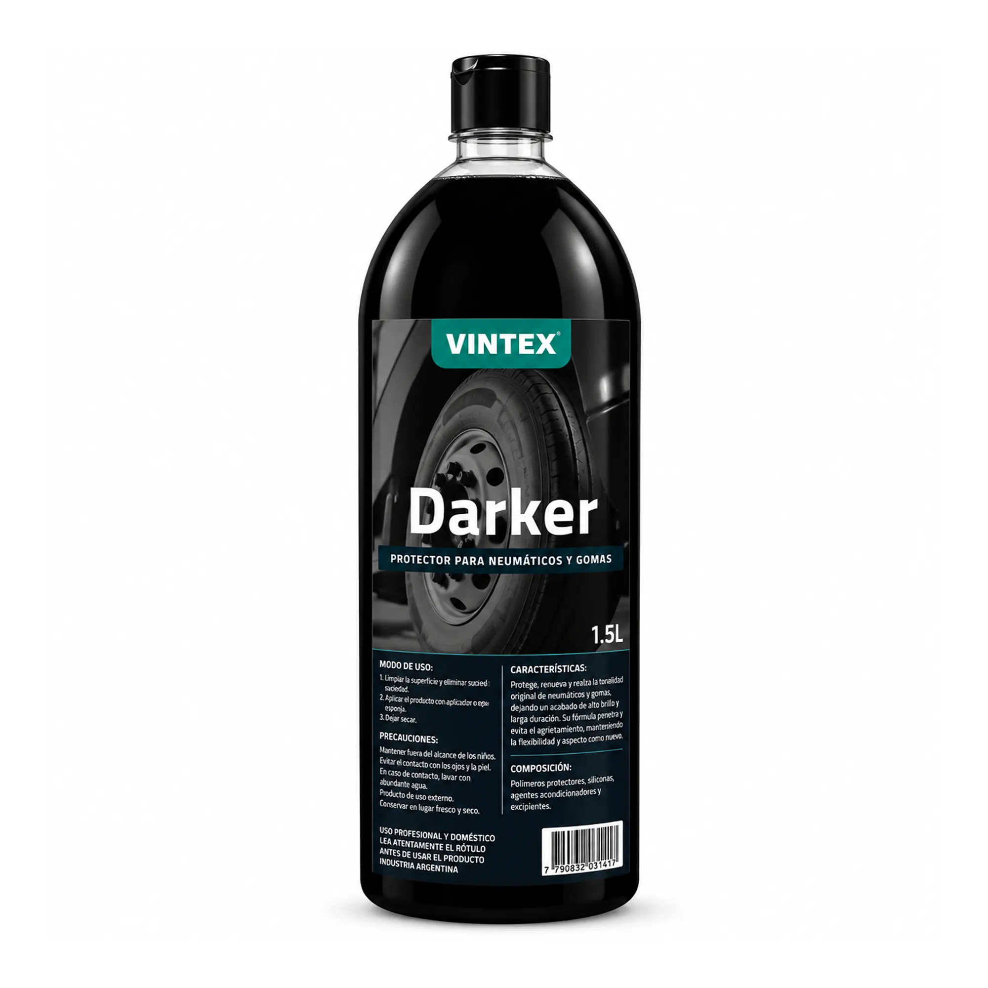 Vintex - Darker Renovador Y Abrillantador De Neumaticos - 1.5L