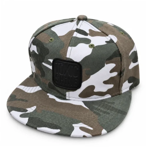 TOXIC SHINE - INDUMENTARIA - GORRA - GRIS CLARO CAMUFLADA