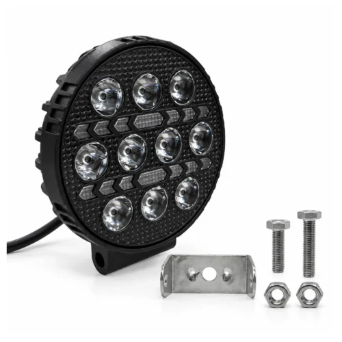 FARO LED TERRA 4" 10 LED REDONDO