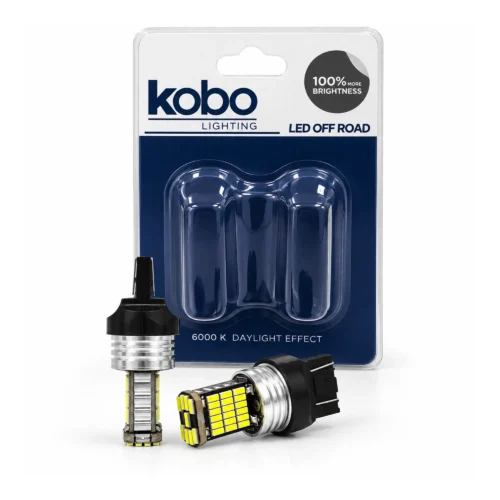 KOBO LED T20 - 2 POLO - BLANCO - LEDCAN3157 - BLISTER X 2