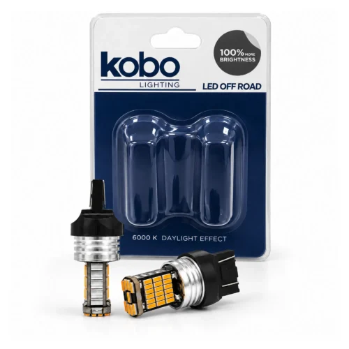 KOBO LED T20 - 1 POLO - AMBAR - LEDCAN7440 - BLISTER X 2