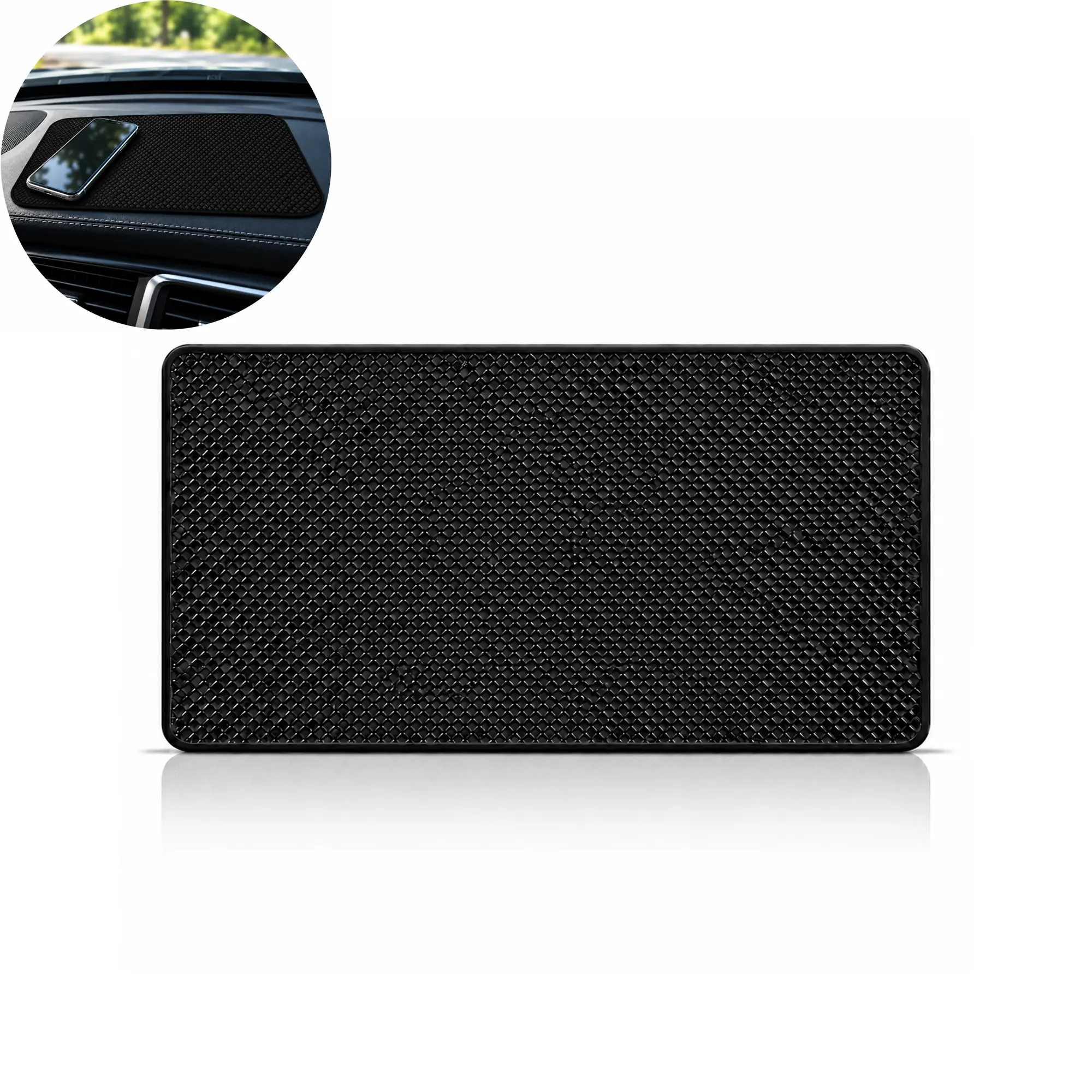 ALFOMBRA ANTIDESLIZANTE - NEGRO LISO