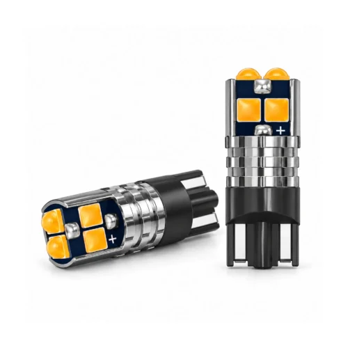 Led T10 Canbus Posicion Led Alta Potencia Alta Gama 6 SMD - Ambar