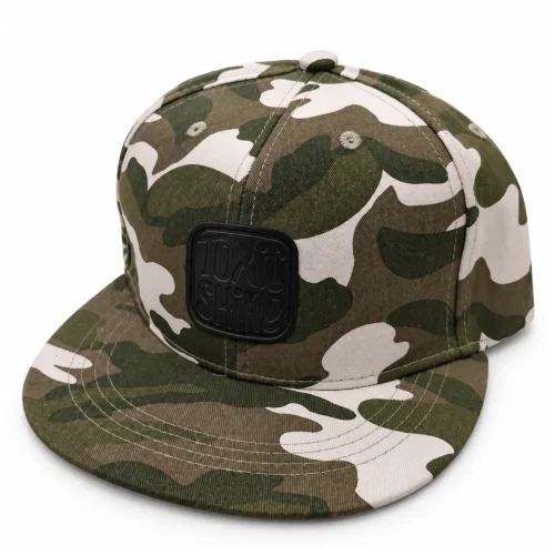 TOXIC SHINE - INDUMENTARIA - GORRA - VERDE CLARO CAMUFLADA